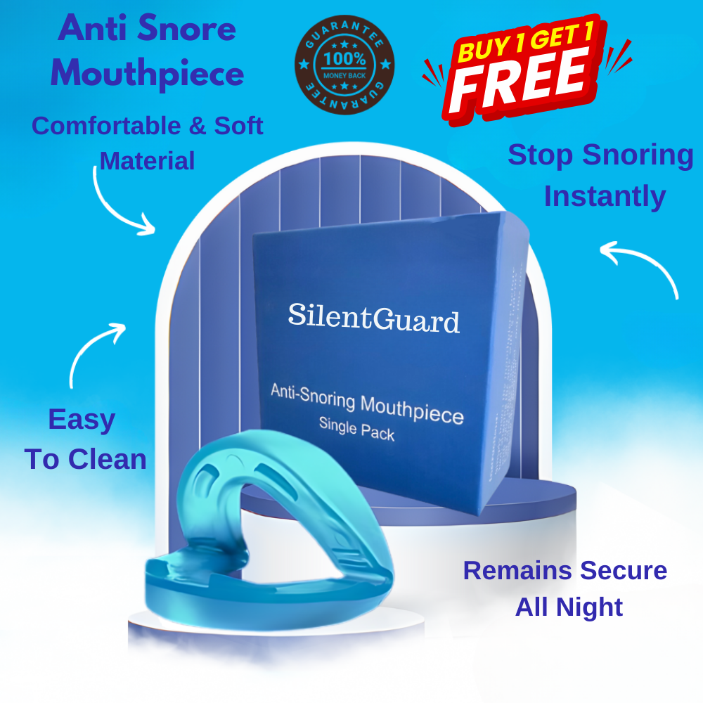 SilentGuard™ Anti-Snore Mouthpiece Buy 1 Get 1 Free