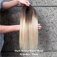 Dark Brown Roots 12