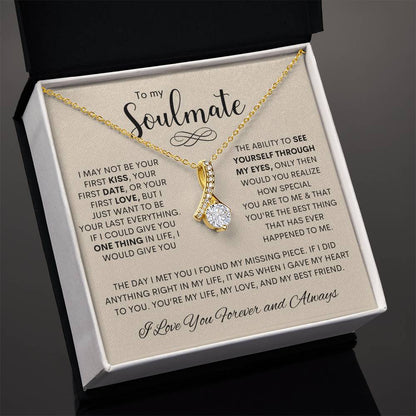 To My Soulmate | I Love You, Forever & Always - Alluring Beauty Necklace