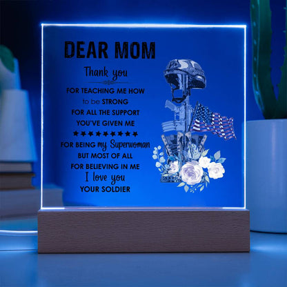 For Mom | Square Acrylic Plaque