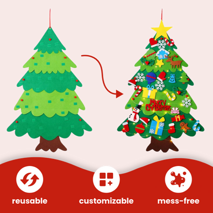 Felt Fun Christmas Tree for Kids